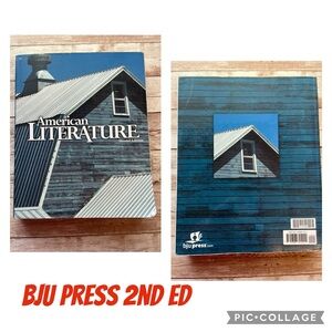 Homeschooling Curriculum BJU Press American Literature Text 
2nd Edition